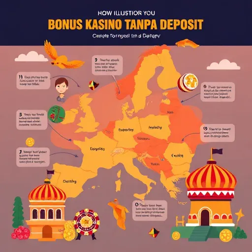 Syarat bonus kasino tanpa deposit di Eropah